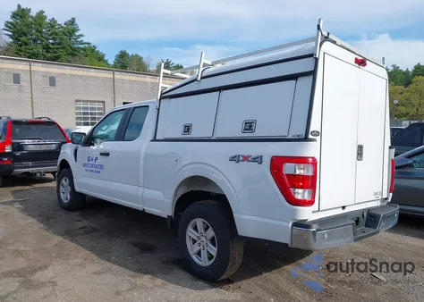 2023 Ford F-150 Xl из США, поврежденный, VIN 1FTEX1EP9PKE54629